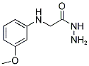 2-[(3-METHOXYPHENYL)AMINO]ACETOHYDRAZIDE Struktur