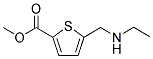 METHYL 5-[(ETHYLAMINO)METHYL]THIOPHENE-2-CARBOXYLATE Struktur