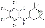 3,4,5,6-TETRACHLORO-N-(2,2,6,6-TETRAMETHYLPIPERIDIN-4-YL)PYRIDIN-2-AMINE 1-OXIDE Struktur