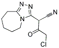 4-CHLORO-3-OXO-2-(6,7,8,9-TETRAHYDRO-5H-[1,2,4]TRIAZOLO[4,3-A]AZEPIN-3-YL)BUTANENITRILE Struktur