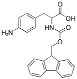 FMOC-DL-4-AMINOPHENYLALANINE Struktur