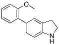 5-(2-METHOXYPHENYL)INDOLINE Struktur