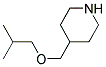 4-(ISOBUTOXYMETHYL)PIPERIDINE Struktur