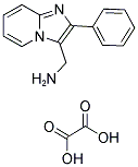 C-(2-PHENYL-IMIDAZO[1,2-A]PYRIDIN-3-YL)-METHYLAMINE OXALATE Struktur