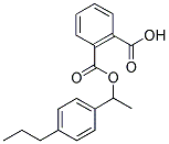 2-([1-(4-PROPYLPHENYL)ETHOXY]CARBONYL)BENZOIC ACID Struktur