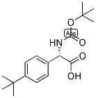 (S)-TERT-BUTOXYCARBONYLAMINO-(4-TERT-BUTYL-PHENYL)-ACETIC ACID Struktur