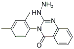 3-(2,4-DIMETHYLPHENYL)-2-HYDRAZINOQUINAZOLIN-4(3H)-ONE Struktur