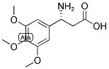 (R)-3-AMINO-3-(3,4,5-TRIMETHOXY-PHENYL)-PROPIONIC ACID Struktur