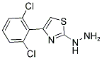 [4-(2,6-DICHLORO-PHENYL)-THIAZOL-2-YL]-HYDRAZINE Struktur