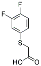 [(3,4-DIFLUOROPHENYL)THIO]ACETIC ACID Struktur