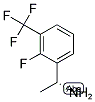 (R)-1-(2-FLUORO-3-(TRIFLUOROMETHYL)PHENYL)ETHANAMINE Struktur