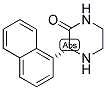 (R)-3-NAPHTHALEN-1-YL-PIPERAZIN-2-ONE Struktur