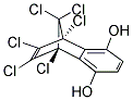 1,8,9,10,11,11-HEXACHLOROTRICYCLO[6.2.1.0(2,7)]UNDECA-2(7),3,5,9-TETRAENE-3,6-DIOL Struktur