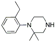 1-(2-ETHYLPHENYL)-2,2-DIMETHYLPIPERAZINE Struktur