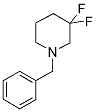 1-BENZYL-3,3-DIFLUOROPIPERIDINE Struktur