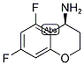 (S)-5,7-DIFLUORO-CHROMAN-4-YLAMINE Struktur