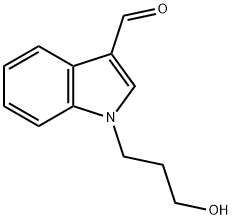 1-(3-HYDROXY-PROPYL)-1H-INDOLE-3-CARBALDEHYDE Struktur