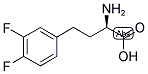 (R)-2-AMINO-4-(3,4-DIFLUORO-PHENYL)-BUTYRIC ACID Struktur