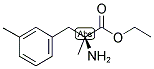 (S)-2-AMINO-2-METHYL-3-M-TOLYL-PROPIONIC ACID ETHYL ESTER Struktur