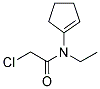 2-CHLORO-N-CYCLOPENT-1-EN-1-YL-N-ETHYLACETAMIDE Struktur