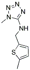 1-METHYL-N-((5-METHYLTHIEN-2-YL)METHYL)-1H-TETRAZOL-5-AMINE Struktur