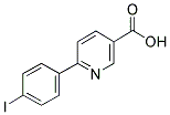 6-(4-IODOPHENYL)NICOTINIC ACID Struktur