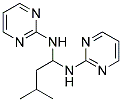 3-METHYL-N,N'-DIPYRIMIDIN-2-YLBUTANE-1,1-DIAMINE Struktur