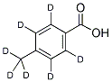 P-TOLUIC-D7 ACID Struktur