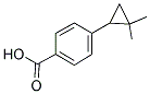 4-(2,2-DIMETHYL-CYCLOPROPYL)-BENZOIC ACID Struktur