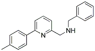 N-BENZYL(6-P-TOLYLPYRIDIN-2-YL)METHANAMINE Struktur