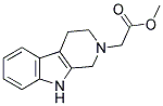 (1,3,4,9-TETRAHYDRO-B-CARBOLIN-2-YL)-ACETIC ACID METHYL ESTER Struktur