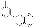 6-(3-METHYLPHENYL)-2,3-DIHYDRO-1,4-BENZODIOXINE Struktur