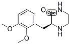 (S)-3-(2,3-DIMETHOXY-BENZYL)-PIPERAZIN-2-ONE Struktur