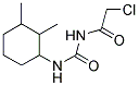 2-CHLORO-N-[[(2,3-DIMETHYLCYCLOHEXYL)AMINO]CARBONYL]ACETAMIDE Struktur