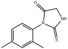 3-(2,4-DIMETHYLPHENYL)-2-MERCAPTO-3,5-DIHYDRO-4H-IMIDAZOL-4-ONE Struktur