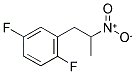 1-(2,5-DIFLUOROPHENYL)-2-NITROPROPANE Struktur