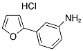 3-(2-FURYL)ANILINE HYDROCHLORIDE Struktur