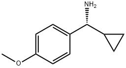 (1R)CYCLOPROPYL(4-METHOXYPHENYL)METHYLAMINE Struktur