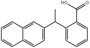 2-[1-(2-NAPHTHYL)ETHYL]BENZOIC ACID Struktur