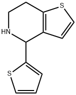 4-THIEN-2-YL-4,5,6,7-TETRAHYDROTHIENO[3,2-C]PYRIDINE Struktur