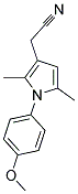 [1-(4-METHOXYPHENYL)-2,5-DIMETHYL-1H-PYRROL-3-YL]ACETONITRILE Struktur
