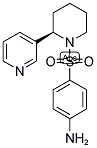 4-{[(2R)-2-PYRIDIN-3-YLPIPERIDIN-1-YL]SULFONYL}ANILINE Struktur