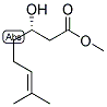 3-S-HYDROXY-7-METHYL-OCT-6-ENOIC ACID METHYL ESTER Struktur