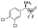 (1R)-1-(3,4-DICHLOROPHENYL)-2,2,2-TRIFLUOROETHYLAMINE Struktur