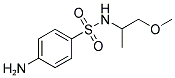 4-AMINO-N-(2-METHOXY-1-METHYLETHYL)BENZENESULFONAMIDE Struktur