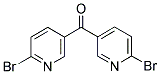 BIS-(6-BROMO-PYRIDIN-3-YL)-METHANONE Struktur