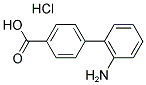 2'-AMINO[1,1'-BIPHENYL]-4-CARBOXYLIC ACID HYDROCHLORIDE Struktur