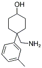 4-(AMINOMETHYL)-4-M-TOLYLCYCLOHEXANOL Struktur