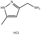 [(3-METHYL-1H-PYRAZOL-5-YL)METHYL]AMINE DIHYDROCHLORIDE Struktur