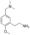 [3-(2-AMINOETHYL)-4-METHOXYBENZYL]DIMETHYLAMINE Struktur